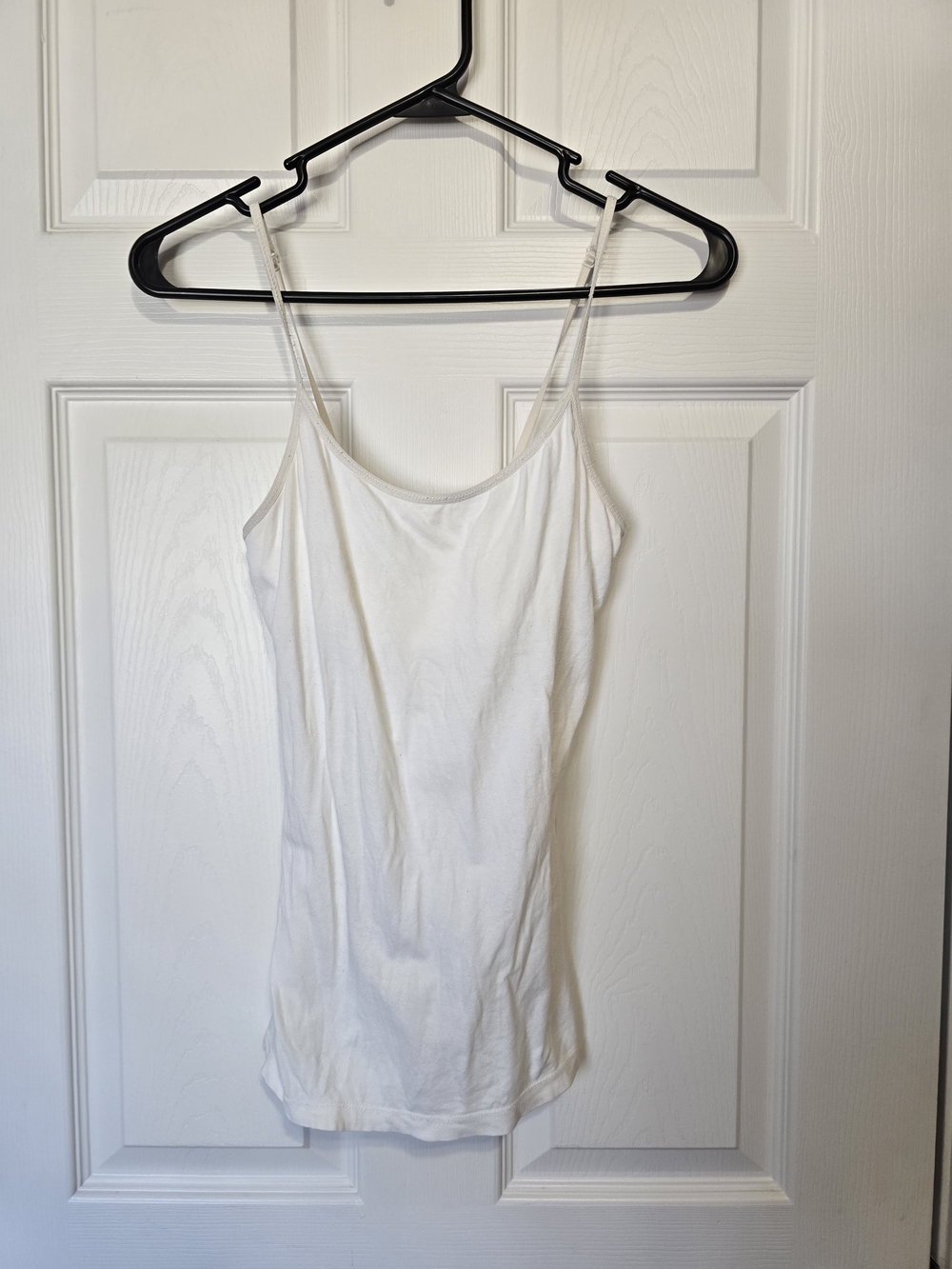 Grane White Spaghetti Strap Tank